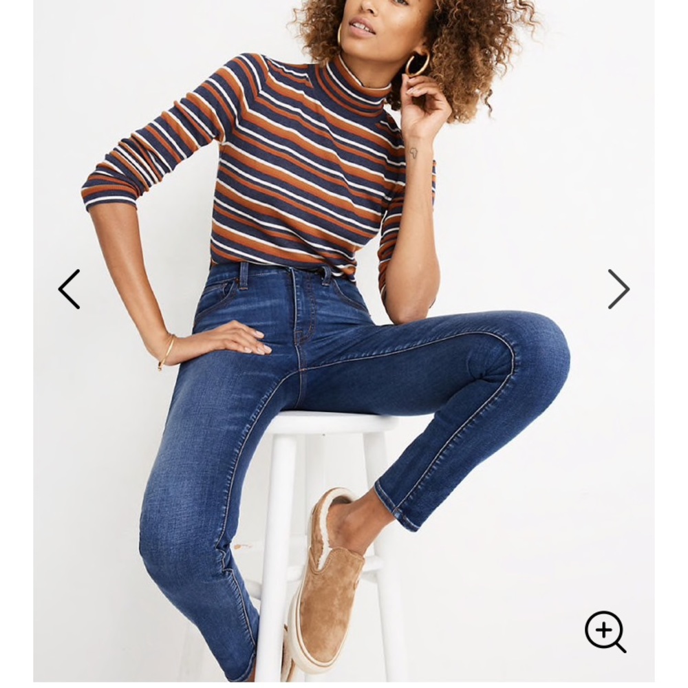 Madewell High Rise Skinny Jeans THERMOLITE Edition